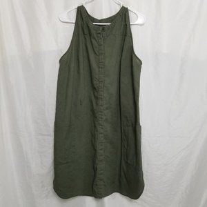 A New Day Women XXL Army Green Tunic Shirt